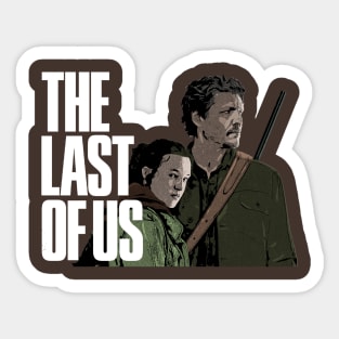 The last of us series Ellie and Joel Sticker